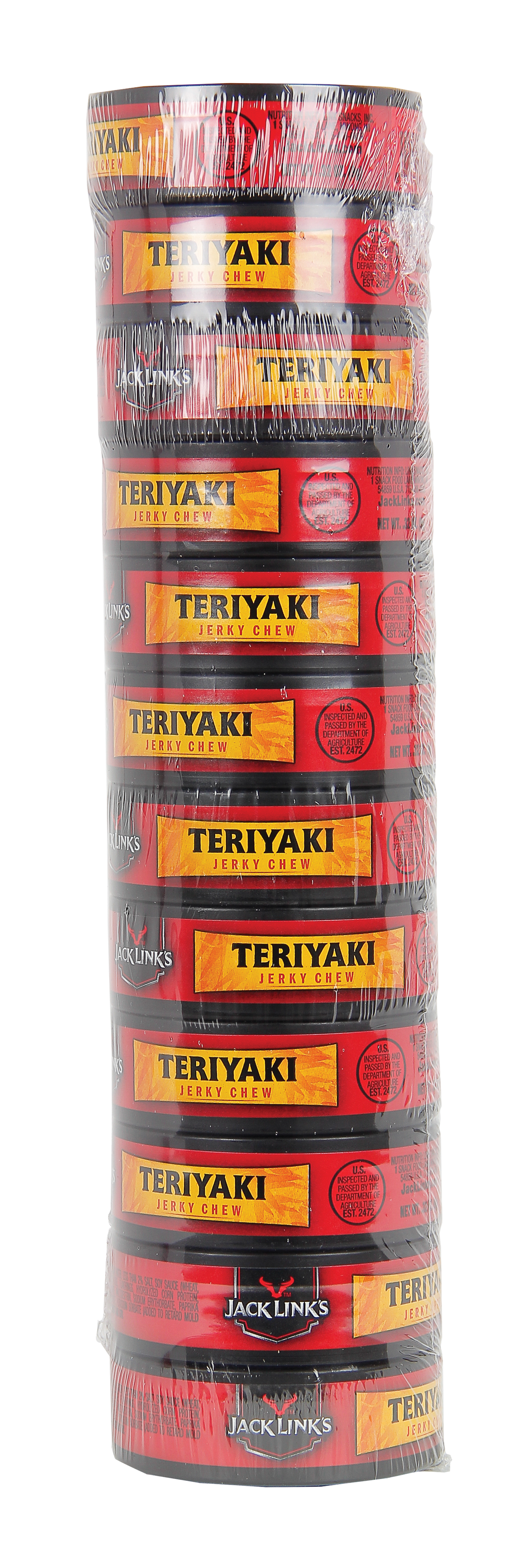 Teriyaki Beef Jerky Chew - 12 Pack,0.32 oz