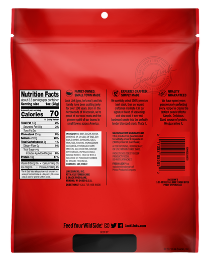 Teriyaki Beef Tender Bites - Single,3.25 oz