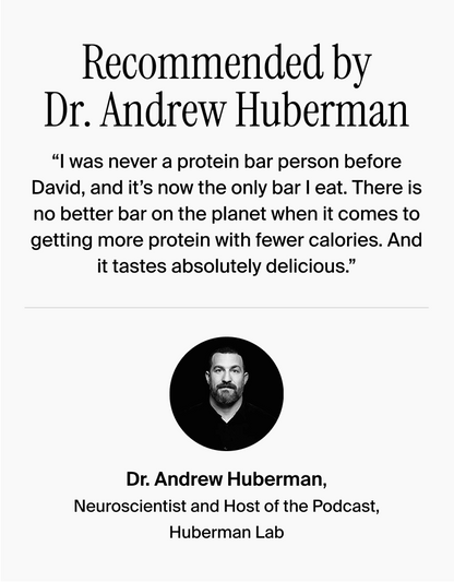 David High Protein Bars No Sugar - Sugar Free Protein Bars, Low Carb, Gluten Free - 28g of Protein, 150 Calories - Pack of 12